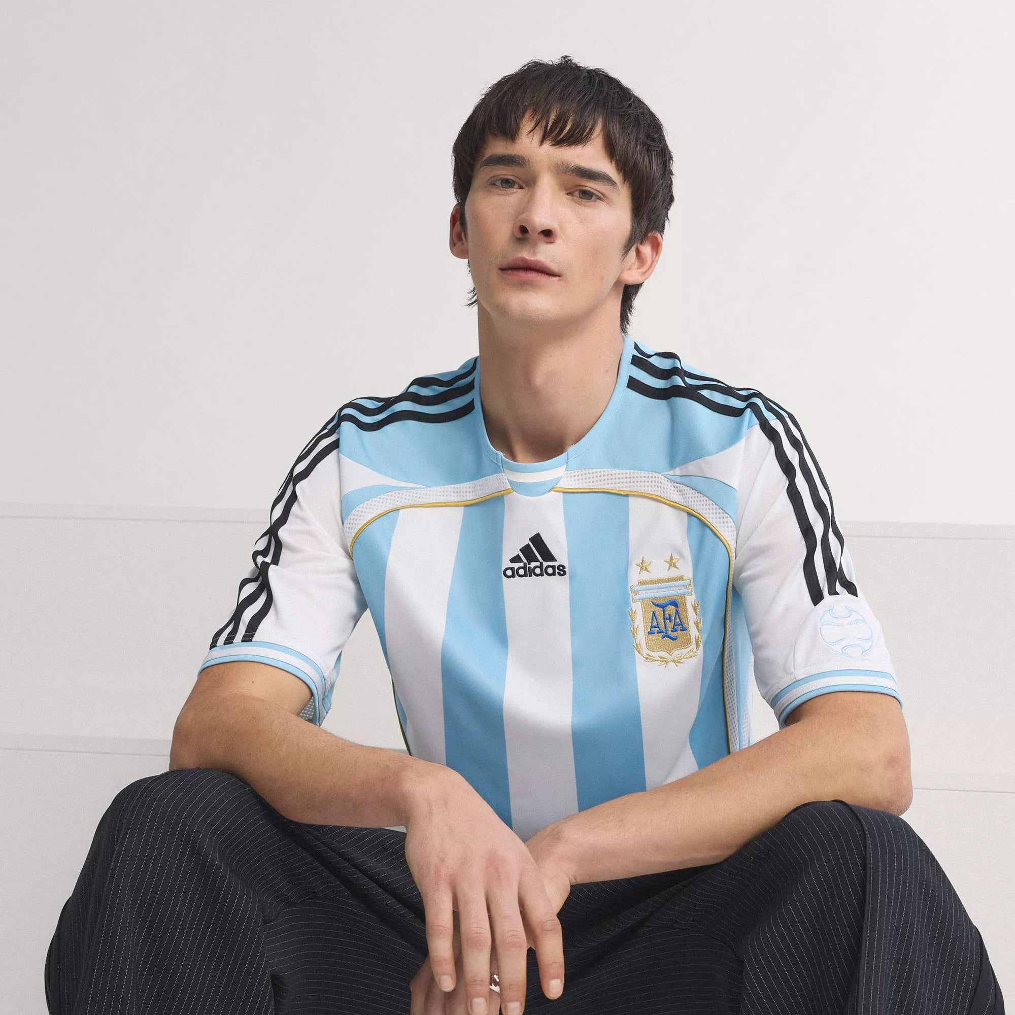 Argentina 06 Home Jersey