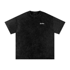 Strikr Branded Snow Washed Oversized Cotton T-Shirt